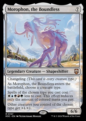 Mtg morophon the boundless - mtg,