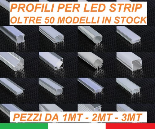 Profilo alluminio 3m per - alluminio,