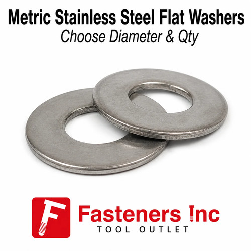 Stainless steel flat washer - flat,