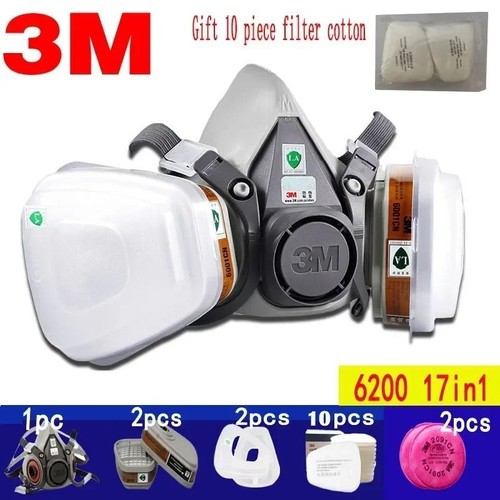 Maschera antigas 6200 - 3m,